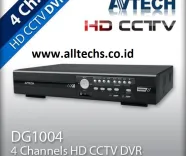  CCTV DVR Avtech DG1004 AHD or Analog cctv 4 Channel