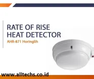 Fire Alarm Rate of Rise ROR Heat Detektor Panas Horing Lih AHR871