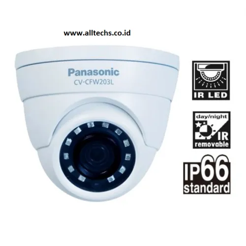 Panasonic Panasonic CCTV AHD Camera CV-CFW203L CVCFW203L Kamera Analog Indoor 1 pan1