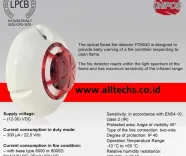 Fire AlarmUniPosConventionalFlame DetectorFD8040 Inclwith Base