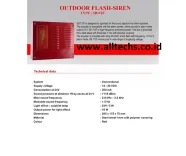 Fire AlarmUniPosOutdoor FlashSirenSB112F