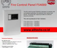 Fire AlarmUniPosConventionalFire Control PanelFS40002 Zone