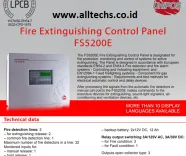 Fire AlarmUniPosFire Extinguishing Control PanelFS5200E