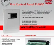 Fire AlarmUniPosConventionalFire Control PanelFS40004 Zone